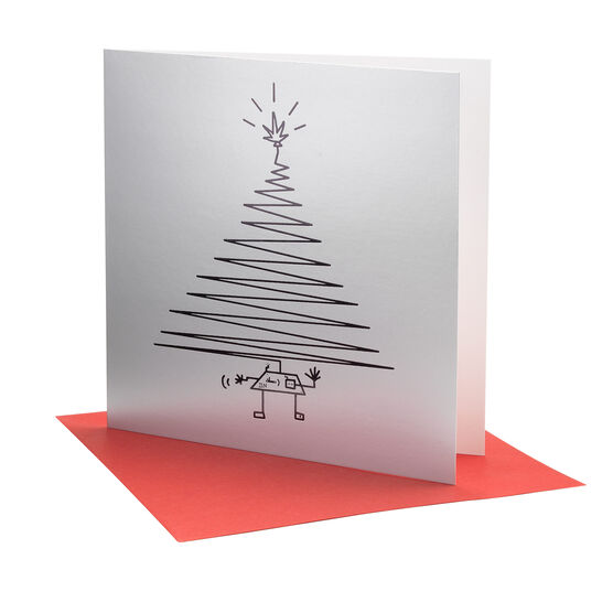 Izzy Nakhla: Tree Machine Christmas cards (pack of 6)